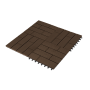 WPC dlaždice G21 Samoa Indický teak 2,3 x 30 x 30 cm