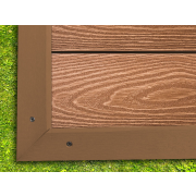 Zakončovacia lišta G21 Light Wood 4,5 x 4,5 x 300 cm, mat. WPC