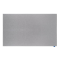 Textilná akustická nástenka WALL-UP horizontálna 119,5x200 cm tichá šedá