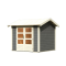 drevený domček KARIBU THERES 3 (31443) sivý LG3144