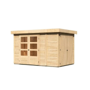 drevený domček KARIBU RETOLA 3 (82954) natur LG3372