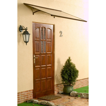 vchodová strieška LANITPLAST MELES 120/85 hnedá