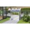 vyvýšený záhon s pareniskom VITAVIA GAIA JUMBO sklo 3 mm strieborný LG3738
