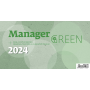 Stolový kalendár Manager green 2024