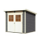 drevený domček KARIBU GLUCKSBURG 4 (68216) terragrau LG3497