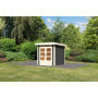 drevený domček KARIBU KANDERN 1 (82985) terragrau LG3528