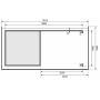 drevený domček KARIBU KANDERN 1 + prístavok 235 cm vrátane zadnej steny (23608) terragrau LG3530