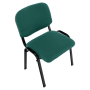 Kancelárska stolička, zelená, ISO 2 NEW