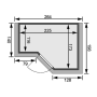 fínska sauna KARIBU SAHIB 2 (85733) LG3992