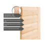 fínska sauna KARIBU SAHIB 2 (75888) LG3995