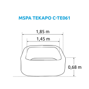 Vírivý bazén MSPA Tekapo C-TE061