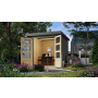 hybridný domček KARIBU JUPITER B (93412) terragrau / terragrau LG4033