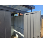 plechový domček LANITPLAST MARBURG 108 ANTRACIT LG4018