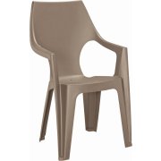 Plastová stolička  Keter Dante highback cappuccino