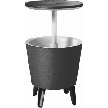 Záhradný stôl Keter Cool Bar sivý/biely