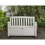 Záhradná lavica Keter Patio Bench biela