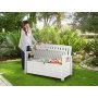 Záhradná lavica Keter Patio Bench biela